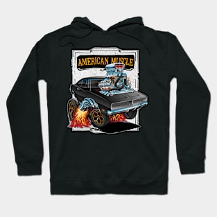 American Muscle Car Hoodie